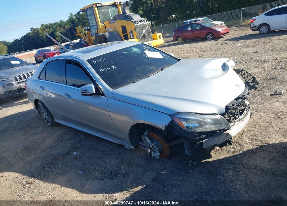 2014 MERCEDES-BENZ E 550 4MATIC VIN: WDDHF9BB6EA821745