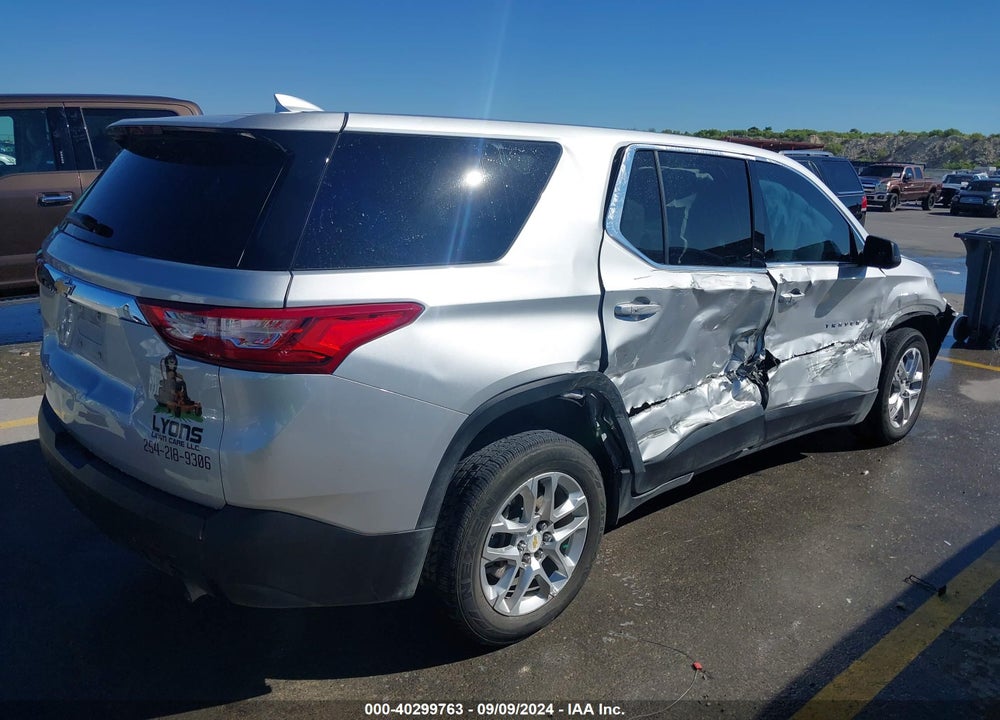 2021 CHEVROLET TRAVERSE LS VIN: 1GNERFKW0MJ225977
