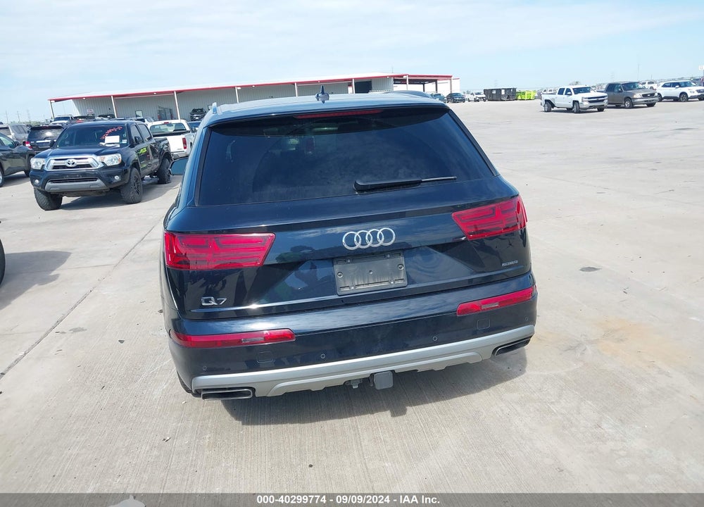 2018 AUDI Q7 2.0T PREMIUM VIN: WA1LHAF72JD006127