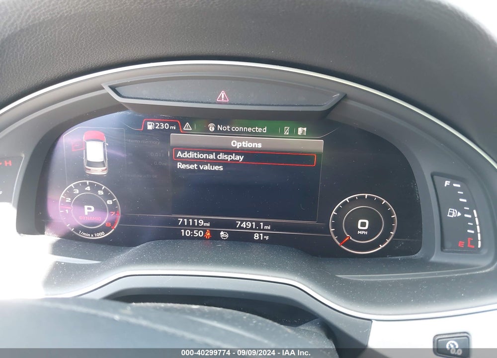 2018 AUDI Q7 2.0T PREMIUM VIN: WA1LHAF72JD006127