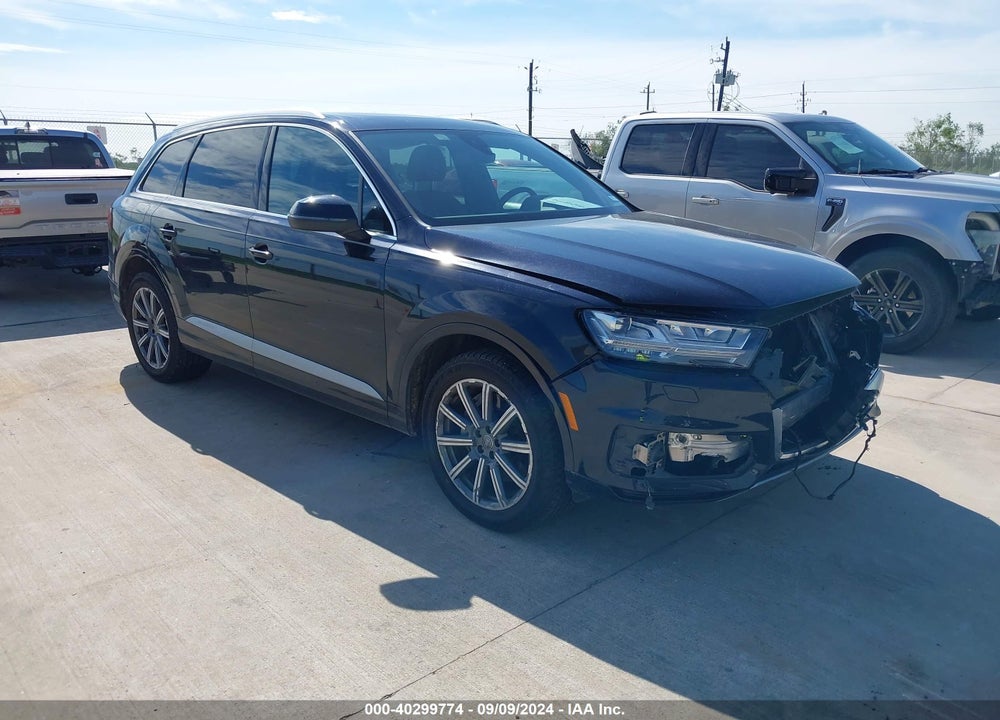 2018 AUDI Q7 2.0T PREMIUM VIN: WA1LHAF72JD006127