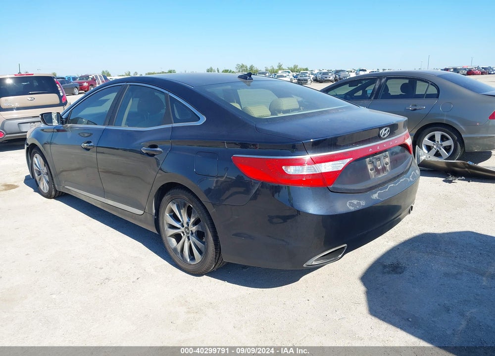 2012 HYUNDAI AZERA VIN: KMHFG4JG0CA128595