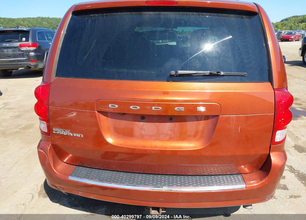 2012 DODGE GRAND CARAVAN SXT VIN: 2C4RDGCG8CR212264