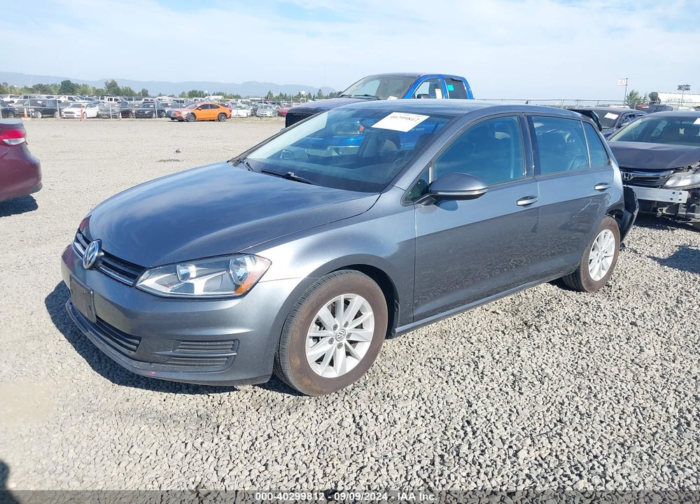 2015 VOLKSWAGEN GOLF TSI S 4-DOOR VIN: 3VW217AU2FM013738