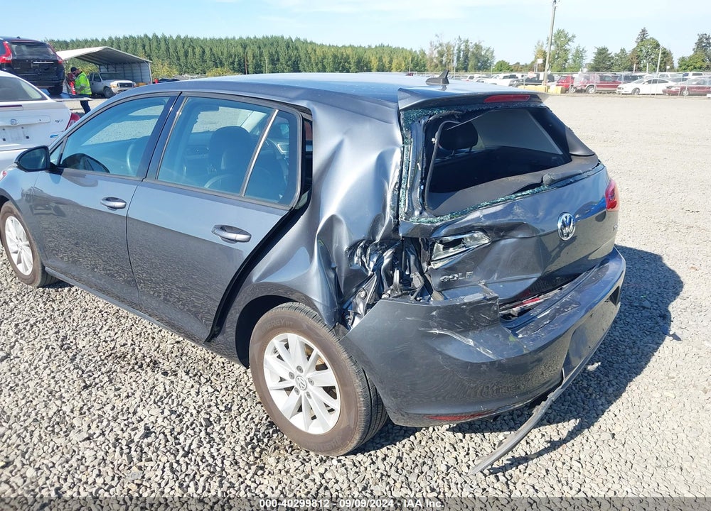 2015 VOLKSWAGEN GOLF TSI S 4-DOOR VIN: 3VW217AU2FM013738