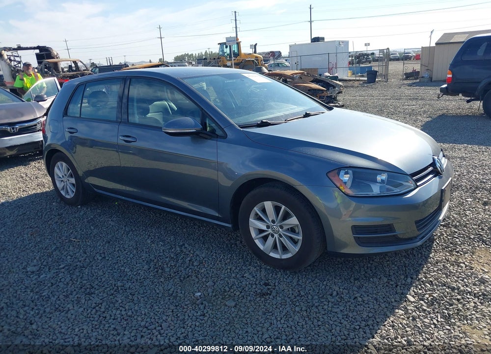 2015 VOLKSWAGEN GOLF TSI S 4-DOOR VIN: 3VW217AU2FM013738