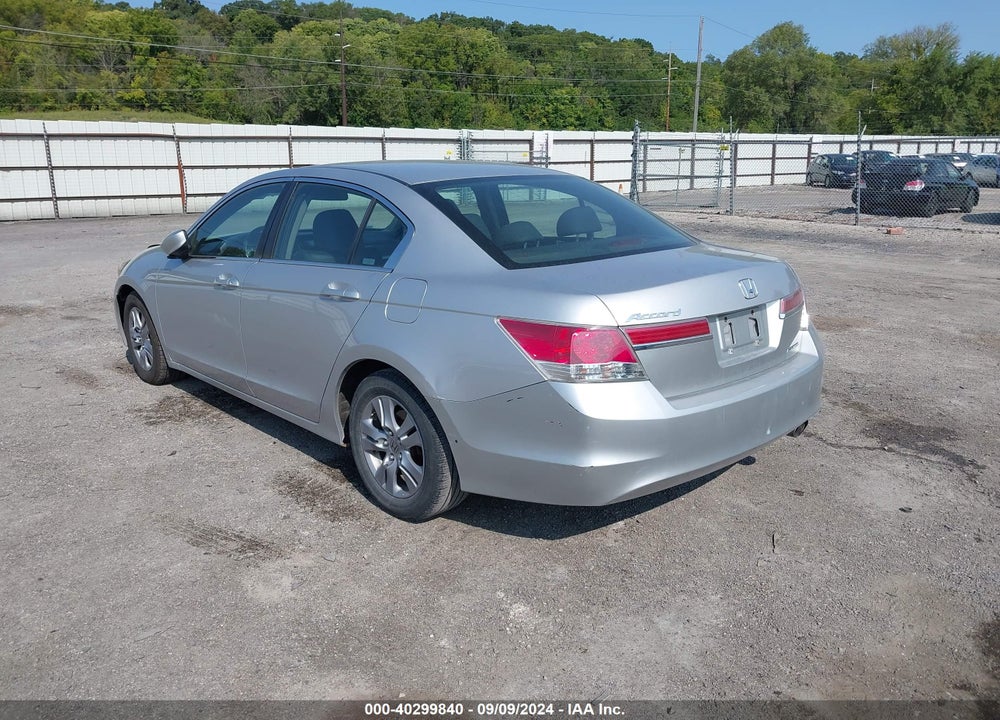 2012 HONDA ACCORD 2.4 SE VIN: 1HGCP2F68CA026863