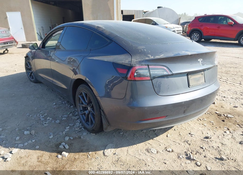 2021 TESLA MODEL 3 STANDARD RANGE PLUS REAR-WHEEL DRIVE VIN: 5YJ3E1EA3MF978246