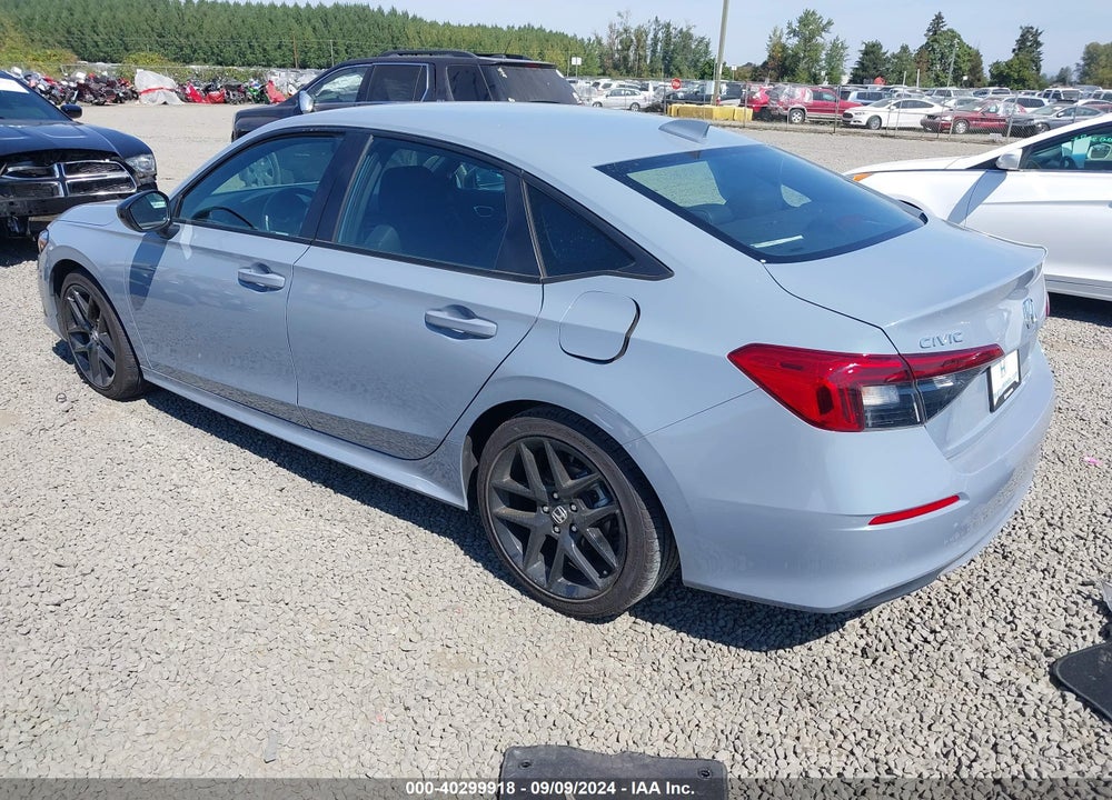 2023 HONDA CIVIC VIN: 2HGFE2F51PH501061