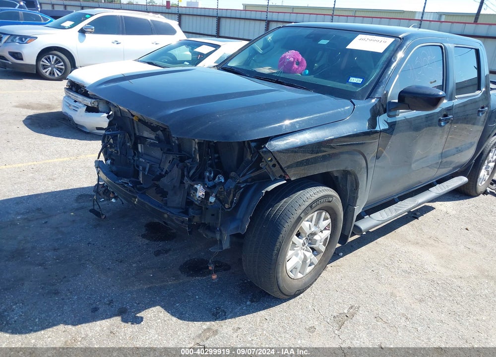 2022 NISSAN FRONTIER VIN: 1N6ED1EJ8NN642653
