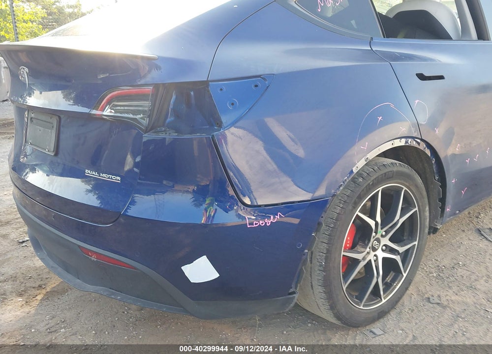 2021 TESLA MODEL Y PERFORMANCE DUAL MOTOR ALL-WHEEL DRIVE VIN: 5YJYGDEF9MF257166