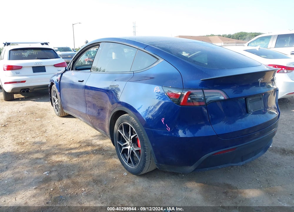 2021 TESLA MODEL Y PERFORMANCE DUAL MOTOR ALL-WHEEL DRIVE VIN: 5YJYGDEF9MF257166
