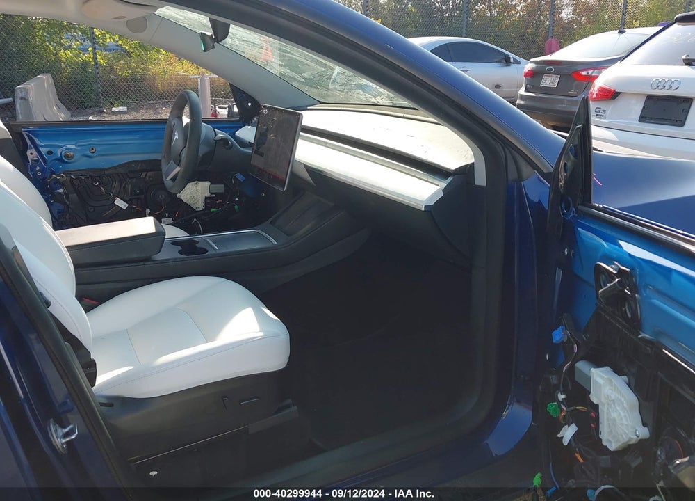 2021 TESLA MODEL Y PERFORMANCE DUAL MOTOR ALL-WHEEL DRIVE VIN: 5YJYGDEF9MF257166