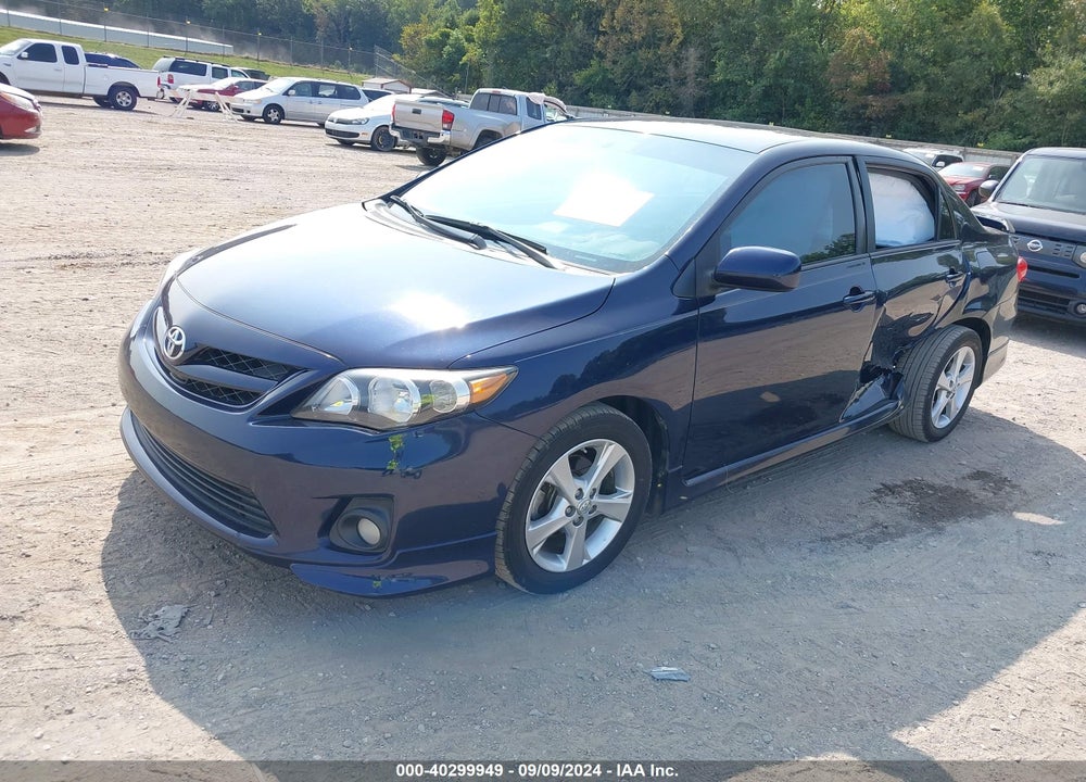 2012 TOYOTA COROLLA S VIN: 2T1BU4EE1CC835642