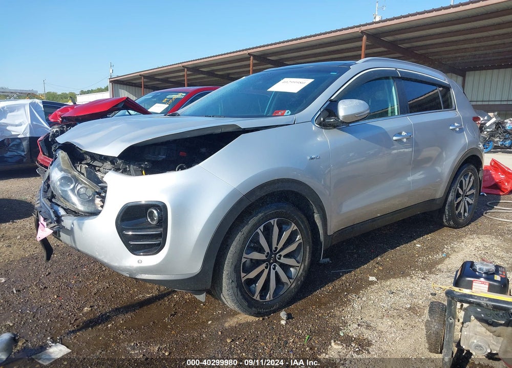 2017 KIA SPORTAGE EX VIN: KNDPNCAC7H7280609