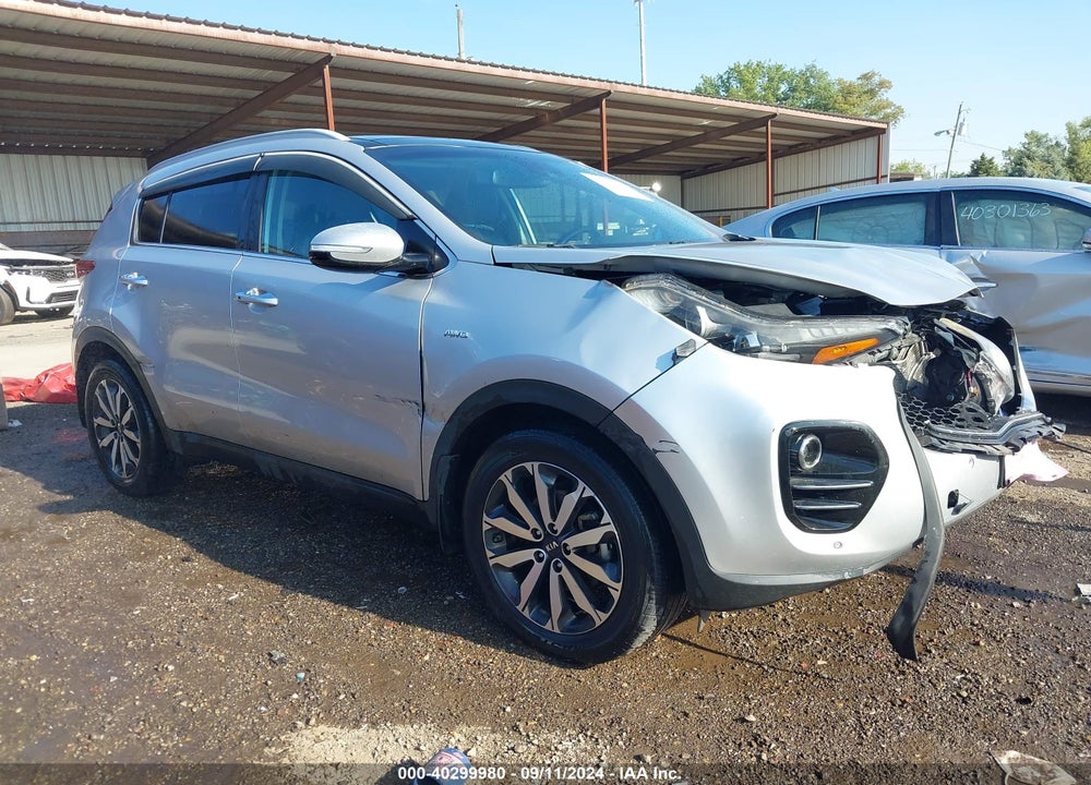 2017 KIA SPORTAGE EX VIN: KNDPNCAC7H7280609