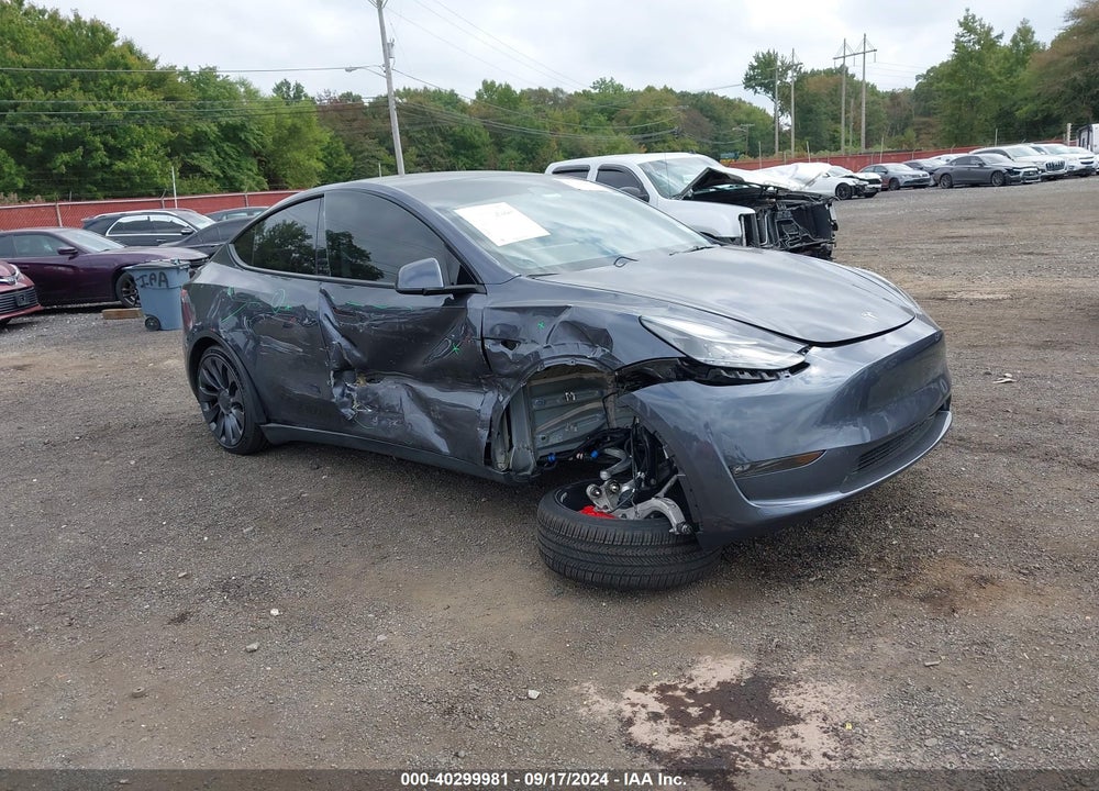 2023 TESLA MODEL Y AWD/PERFORMANCE DUAL MOTOR ALL-WHEEL DRIVE VIN: 7SAYGDEF1PF750802