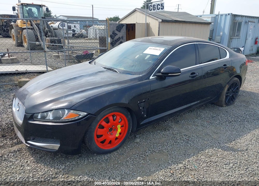 2012 JAGUAR XF VIN: SAJWA0FB9CLS36036