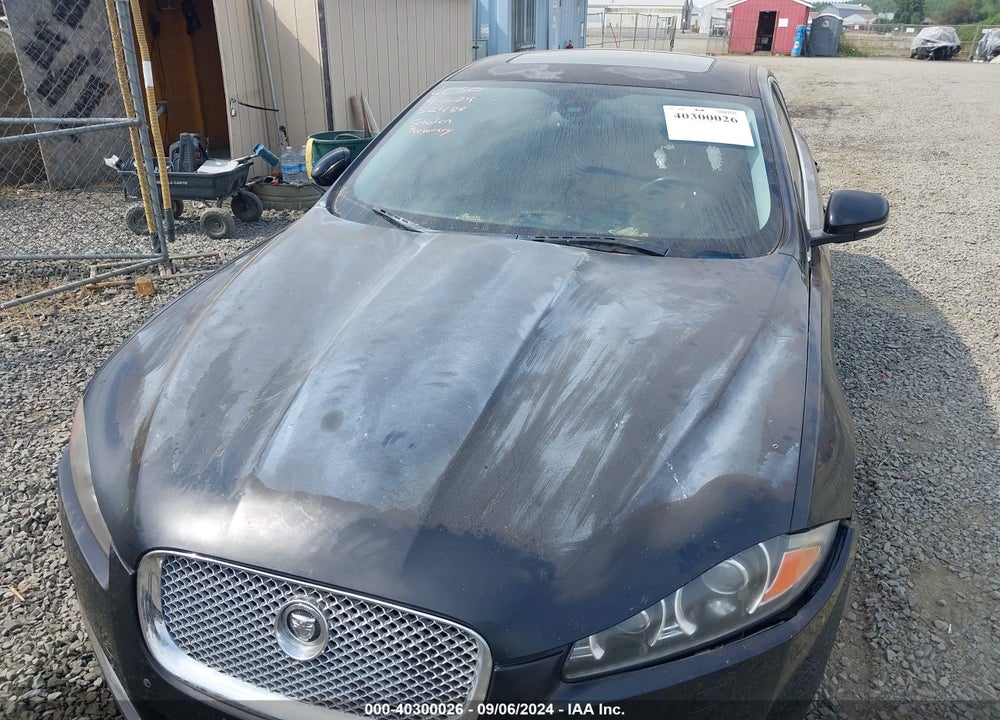 2012 JAGUAR XF VIN: SAJWA0FB9CLS36036