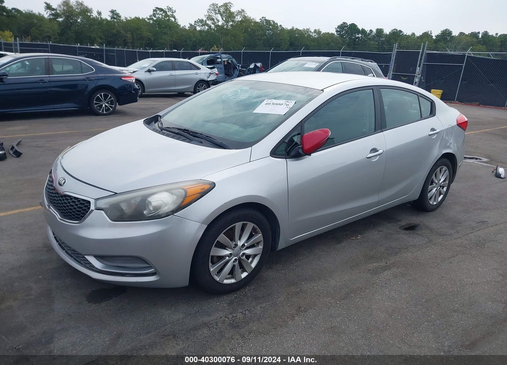 2015 KIA FORTE LX VIN: KNAFX4A61F5256110