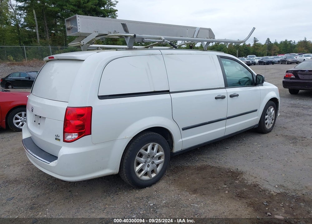 2014 RAM CARGO TRADESMAN VIN: 2C4JRGAG5ER389956