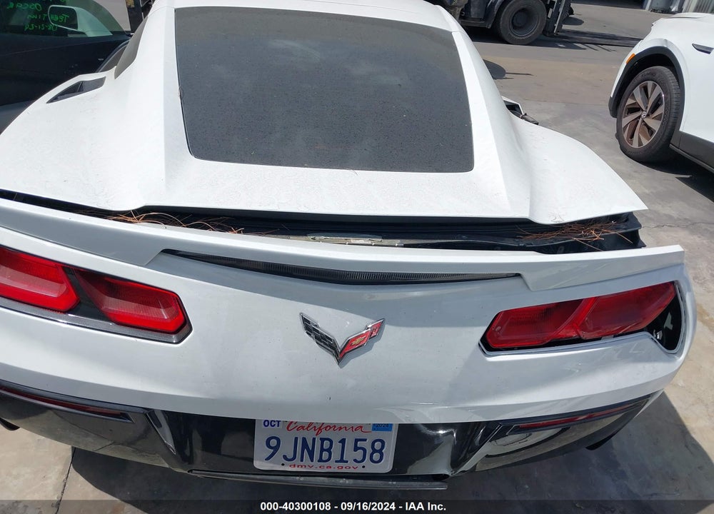 2016 CHEVROLET CORVETTE STINGRAY VIN: 1G1YF2D7XG5112721