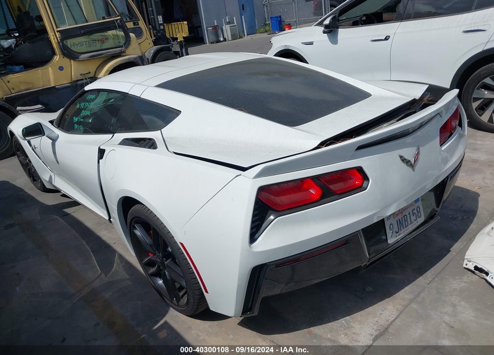 2016 CHEVROLET CORVETTE STINGRAY VIN: 1G1YF2D7XG5112721