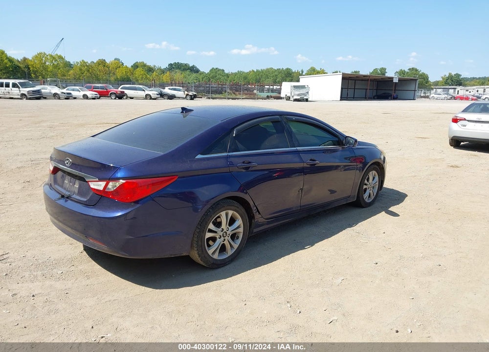 2012 HYUNDAI SONATA GLS VIN: 5NPEB4AC3CH493079