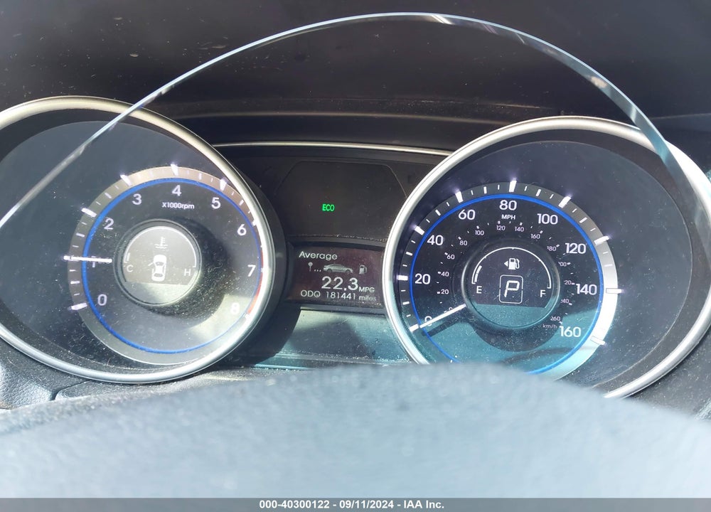 2012 HYUNDAI SONATA GLS VIN: 5NPEB4AC3CH493079