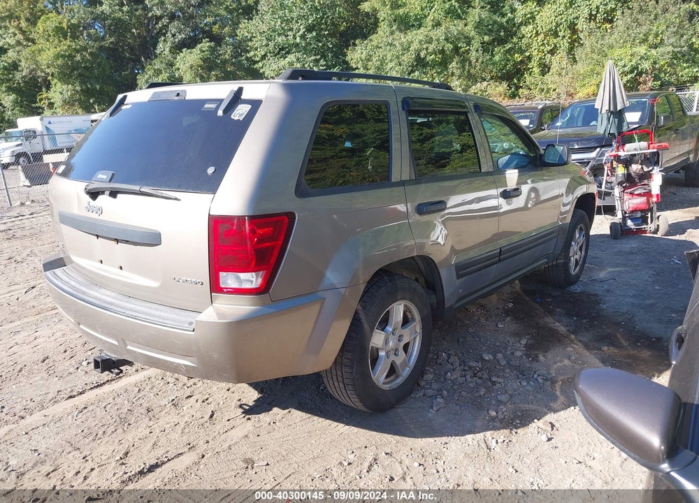 2005 JEEP GRAND CHEROKEE LAREDO VIN: 1J8GR48K05C602039