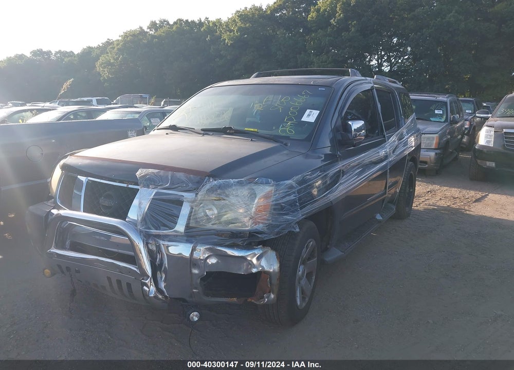 2004 NISSAN PATHFINDER ARMADA LE VIN: 5N1AA08B04N726128