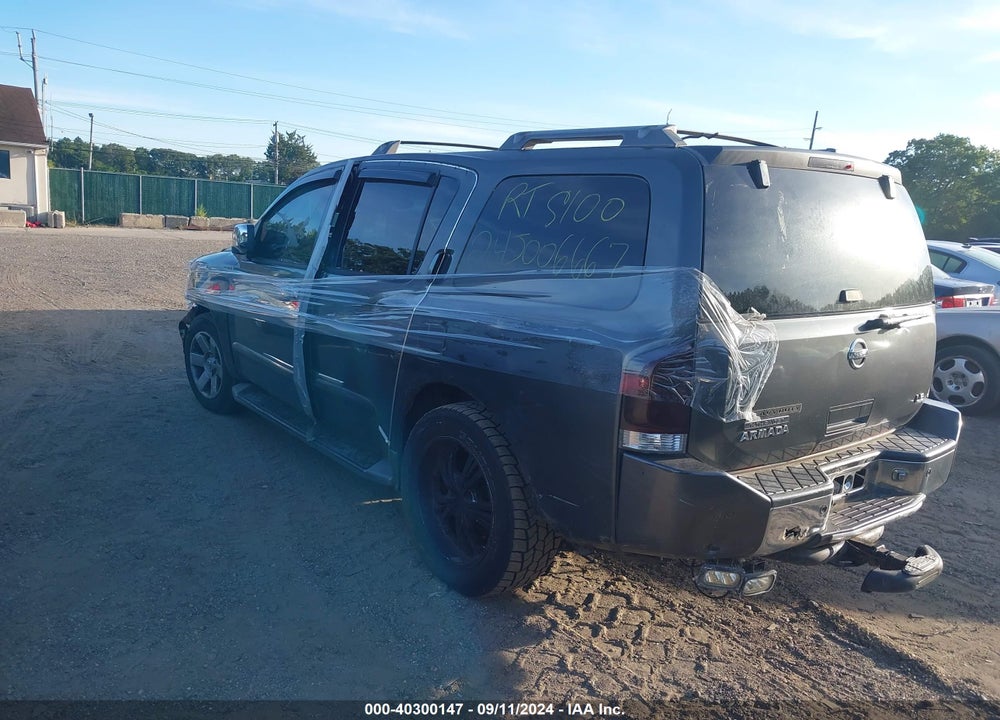 2004 NISSAN PATHFINDER ARMADA LE VIN: 5N1AA08B04N726128