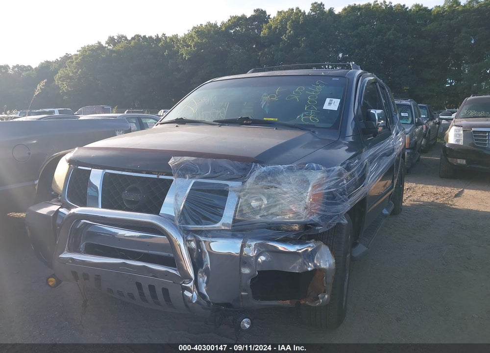 2004 NISSAN PATHFINDER ARMADA LE VIN: 5N1AA08B04N726128