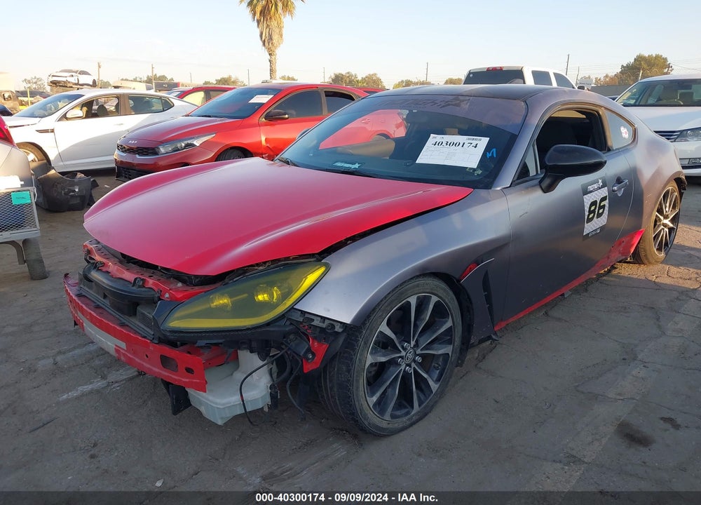 2022 TOYOTA GR86 VIN: JF1ZNBB16N9757360