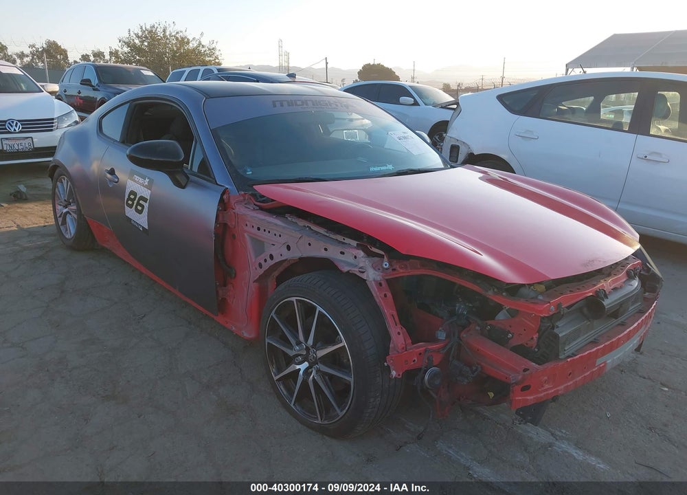 2022 TOYOTA GR86 VIN: JF1ZNBB16N9757360