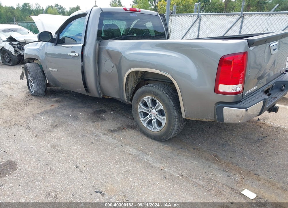 2009 GMC SIERRA 1500 WORK TRUCK VIN: 1GTEC14X59Z120346