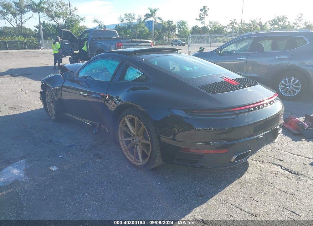 2021 PORSCHE 911 CARRERA /CARRERA 4 VIN: WP0AA2A96MS206654