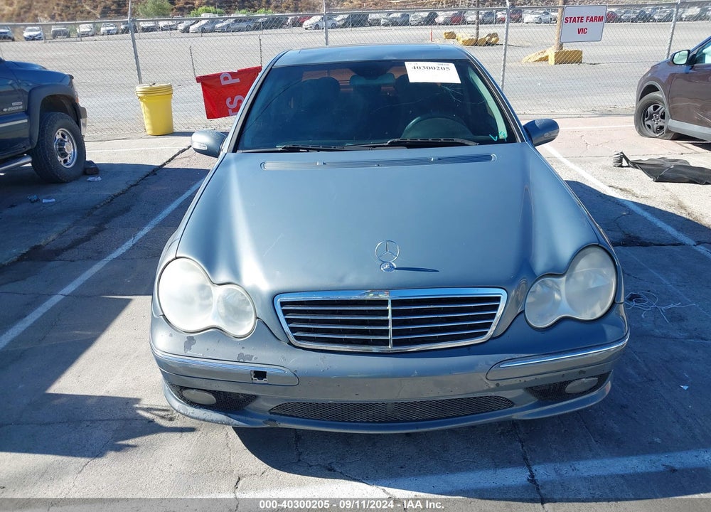 2006 MERCEDES-BENZ C 230 SPORT VIN: WDBRF52H76A900885