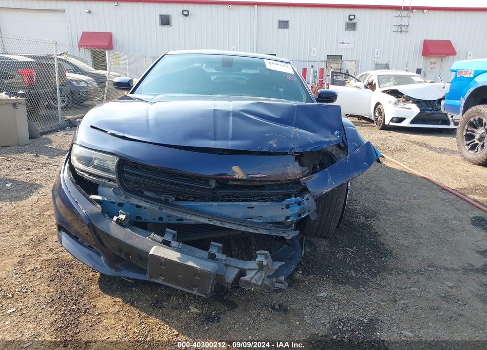 2016 DODGE CHARGER SXT VIN: 2C3CDXJG7GH165558