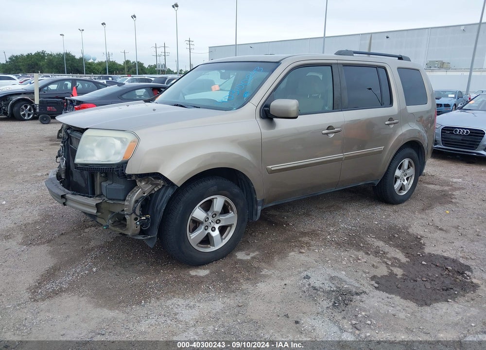 2009 HONDA PILOT EX-L VIN: 5FNYF38529B027976