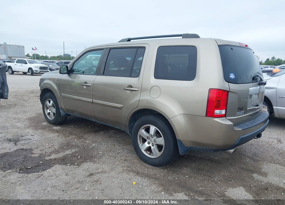 2009 HONDA PILOT EX-L VIN: 5FNYF38529B027976