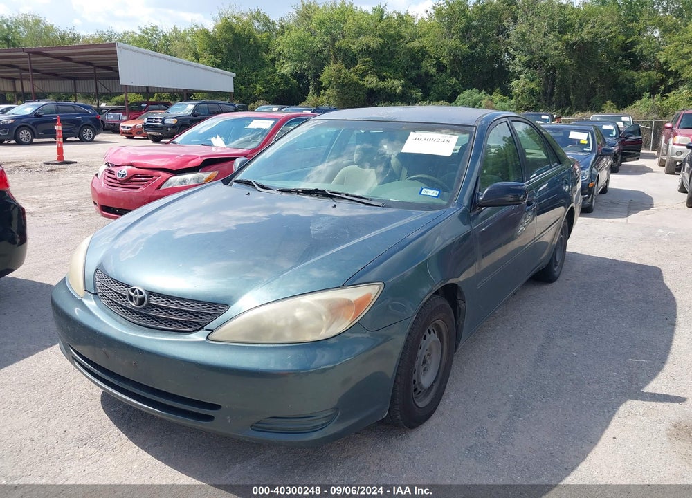 2002 TOYOTA CAMRY LE VIN: 4T1BE32K12U591439