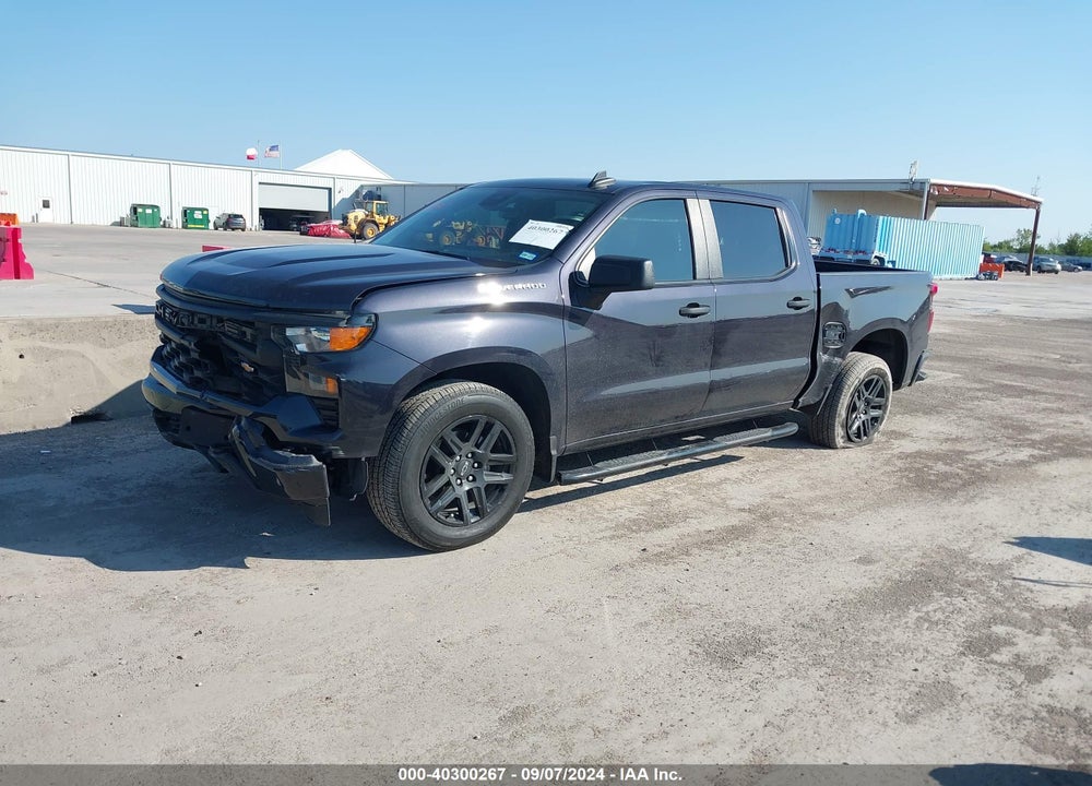 2023 CHEVROLET SILVERADO 1500 2WD SHORT BED CUSTOM VIN: 3GCPABEK9PG313412