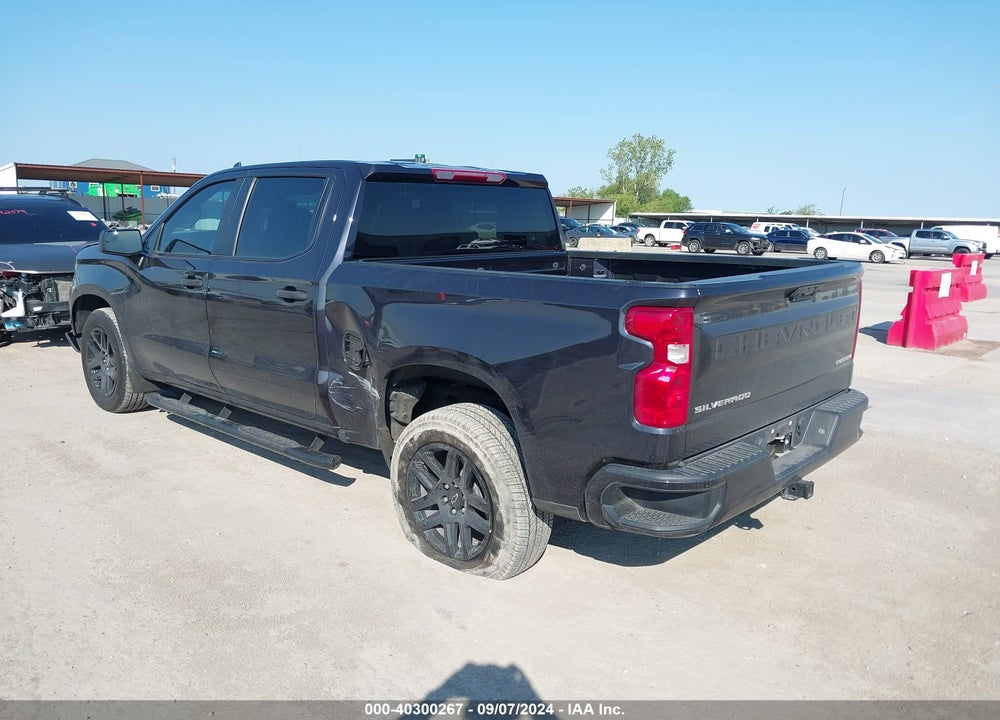 2023 CHEVROLET SILVERADO 1500 2WD SHORT BED CUSTOM VIN: 3GCPABEK9PG313412