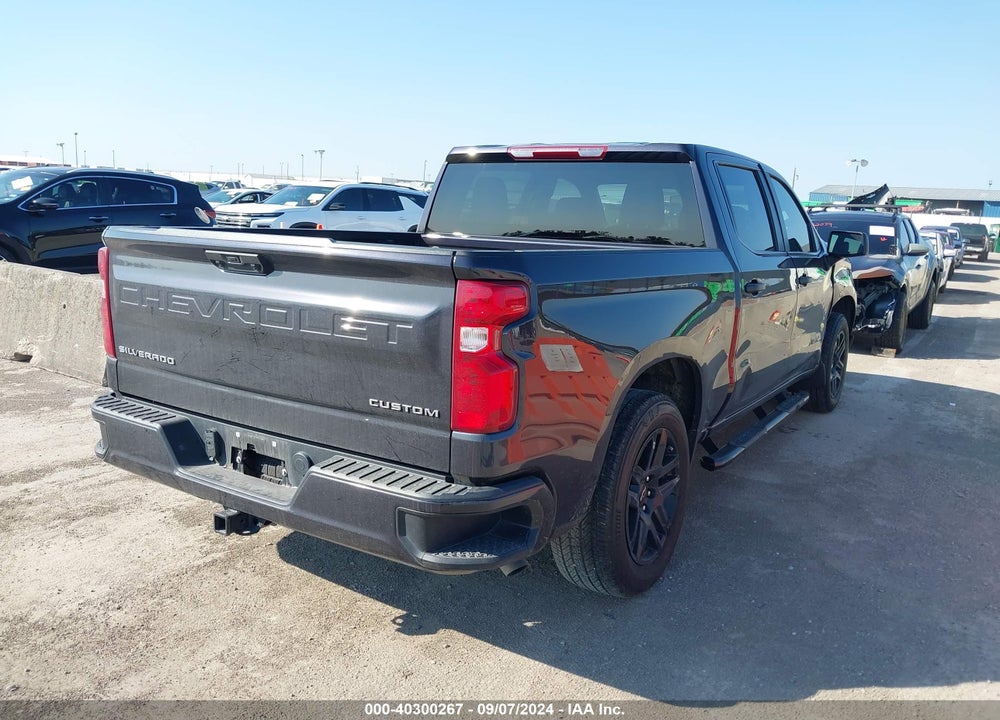 2023 CHEVROLET SILVERADO 1500 2WD SHORT BED CUSTOM VIN: 3GCPABEK9PG313412