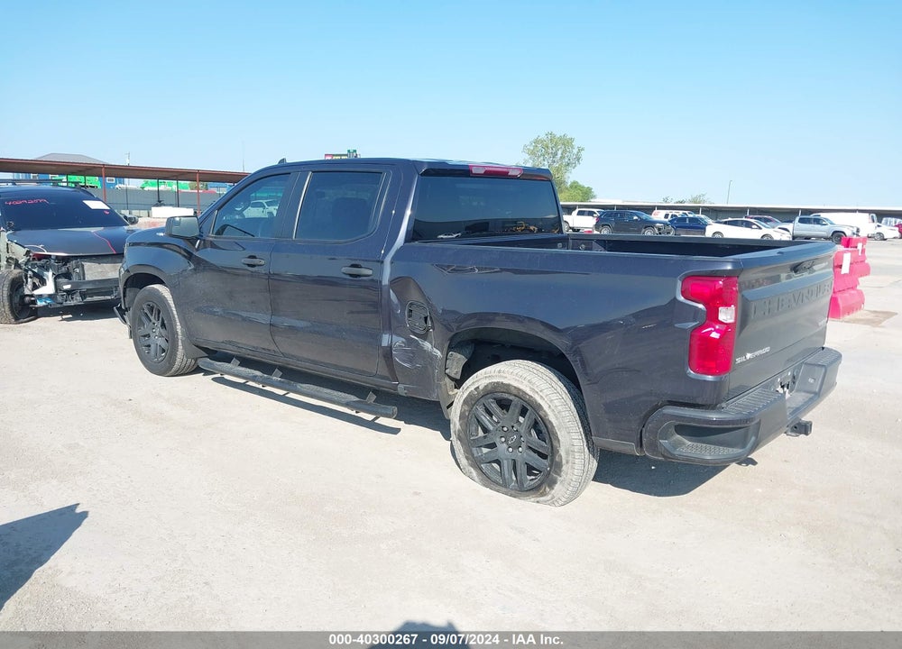 2023 CHEVROLET SILVERADO 1500 2WD SHORT BED CUSTOM VIN: 3GCPABEK9PG313412