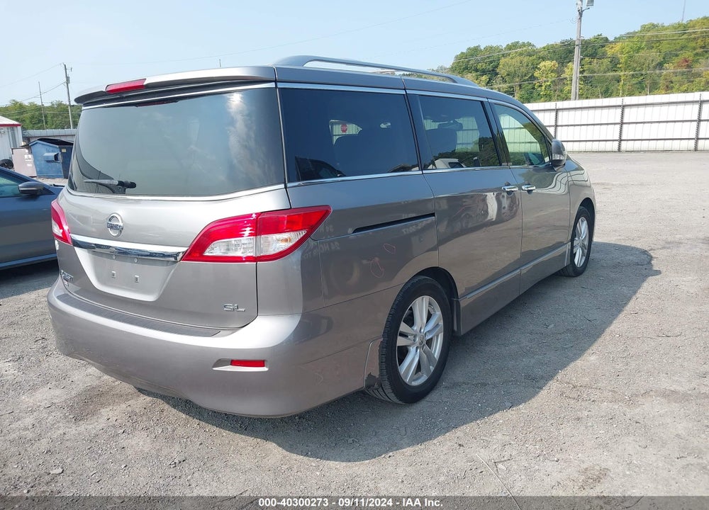 2013 NISSAN QUEST SL VIN: JN8AE2KP2D9065613