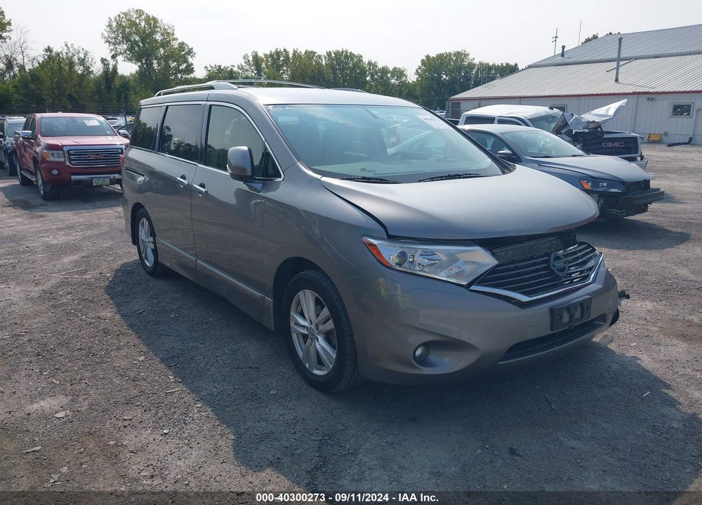 2013 NISSAN QUEST SL VIN: JN8AE2KP2D9065613