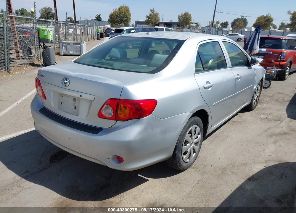 2009 TOYOTA COROLLA VIN: JTDBL40E599063025