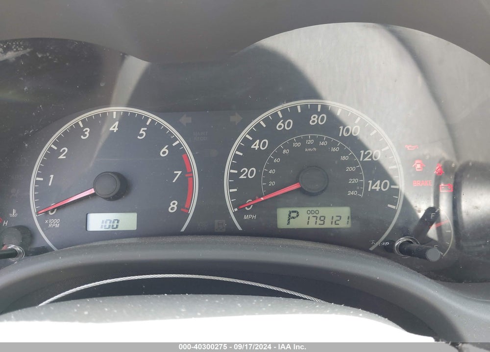 2009 TOYOTA COROLLA VIN: JTDBL40E599063025